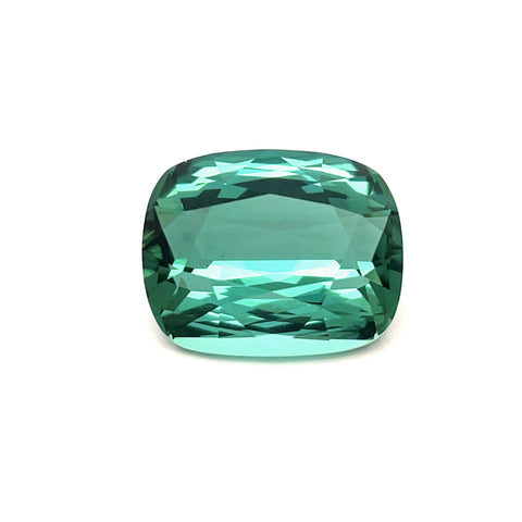 7.00cts Natural Gemstone Green Tourmaline - Cushion Shape - 25137RGT