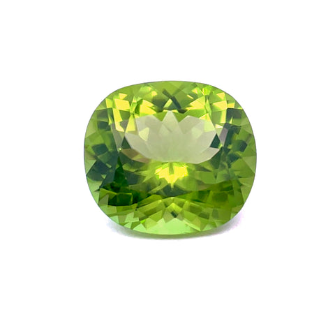 9.01cts Natural Green Peridot Gemstone - Cushion Shape - 25293RGT