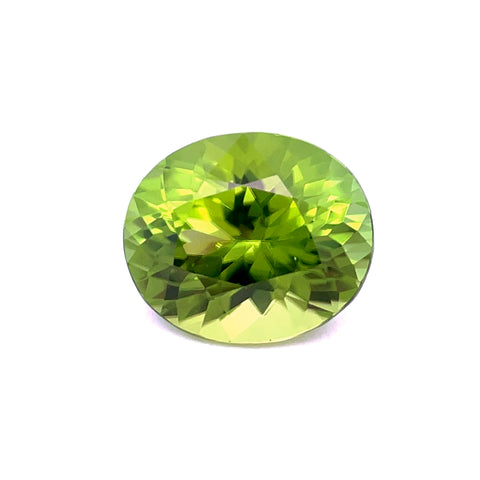 7.40cts Natural Green Peridot Gemstone - Oval Shape - 25295RGT
