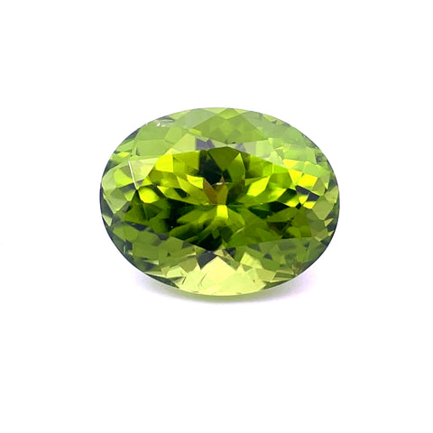 9.98cts Natural Green Peridot Gemstone - Oval Shape - 25296RGT