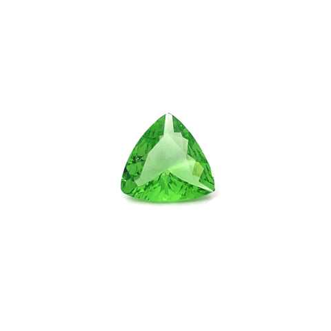 0.66cts Natural Gemstone Green Tsavorite Garnet - Trilliant Shape - 25307RGT