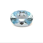 4.03cts Natural Blue Aquamarine Gemstone  - Oval Shape - 25309RGT