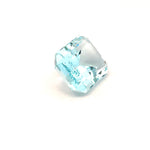 4.28cts Natural Blue Aquamarine Gemstone  - Emerald Cut - 25312RGT