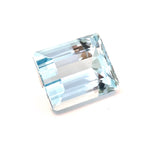 11.14cts Natural Blue Aquamarine Gemstone  - Emerald Cut - 25317RGT