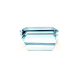 11.14cts Natural Blue Aquamarine Gemstone  - Emerald Cut - 25317RGT