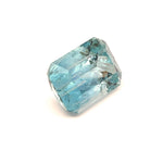 6.40cts Natural Blue Aquamarine Gemstone  - Emerald Cut - 25323RGT