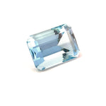6.06cts Natural Blue Aquamarine Gemstone  - Emerald Cut - 25324RGT