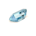 6.83cts Natural Blue Aquamarine Gemstone  - Emerald Cut - 25325RGT