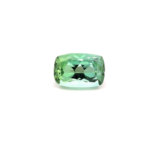 2.58cts Natural Green Tourmaline Gemstone - Cushion Shape - 25331RGT