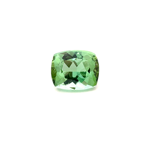 2.74cts Natural Gemstone Green Tourmaline - Cushion Shape - 25335RGT