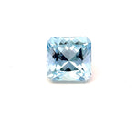 3.25cts Natural Blue Aquamarine Gemstone  - Square Shape - 25341RGT
