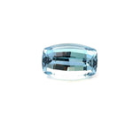 4.34cts Natural Blue Aquamarine Gemstone  - Cushion Shape - 25342RGT