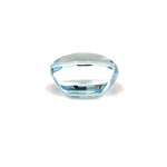 4.34cts Natural Blue Aquamarine Gemstone  - Cushion Shape - 25342RGT