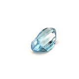 4.34cts Natural Blue Aquamarine Gemstone  - Cushion Shape - 25342RGT