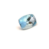 3.35cts Natural Blue Aquamarine Gemstone  - Cushion Shape - 25345RGT