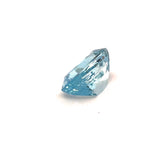 3.35cts Natural Blue Aquamarine Gemstone  - Cushion Shape - 25345RGT