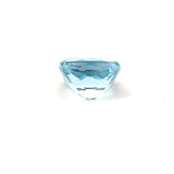 3.70cts Natural Blue Aquamarine Gemstone  - Cushion Shape - 25346RGT