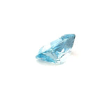 3.70cts Natural Blue Aquamarine Gemstone  - Cushion Shape - 25346RGT