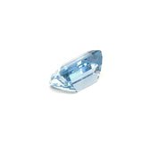 3.72cts Natural Blue Aquamarine Gemstone  - Emerald Cut - 25348RGT