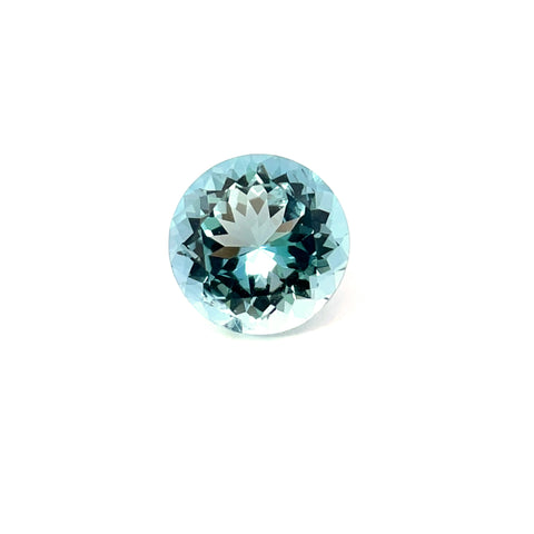 2.38cts Natural Blue Aquamarine Gemstone  - Round Shape - 25370RGT