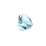 2.97cts Natural Blue Aquamarine Gemstone  - Heart Shape - 25382RGT