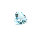 2.97cts Natural Blue Aquamarine Gemstone  - Heart Shape - 25382RGT