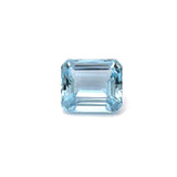 2.30cts Natural Blue Aquamarine Gemstone  - Emerald Cut - 25385RGT