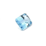 2.30cts Natural Blue Aquamarine Gemstone  - Emerald Cut - 25385RGT