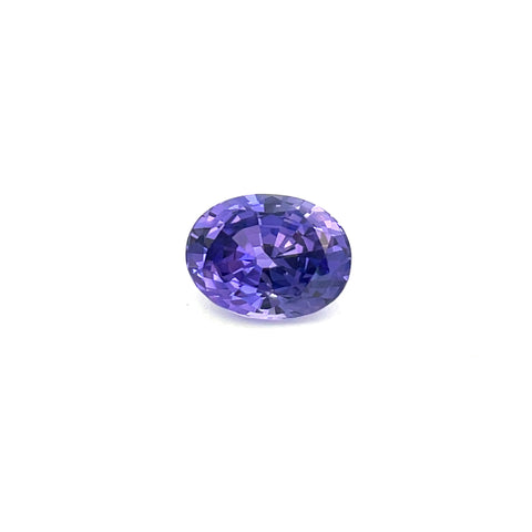 2.01cts Bellerophon Natural Unheated Violet Sapphire Gemstone - Oval Shape - 25440RGT