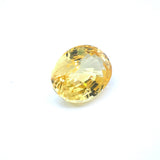 5.50cts Bellerophon Natural Unheated Vivid Yellow Sapphire Gemstone - Oval Shape - 25072RGT
