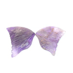 18.50cts Natural Amethyst Butterfly Quartz Carving - BC25