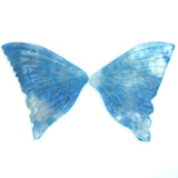 20.58cts Natural Blue Butterfly Quartz Carving - BC36