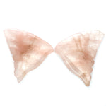 26.17cts Natural Pink Butterfly Quartz Carving - BC46