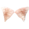 26.17cts Natural Pink Butterfly Quartz Carving - BC46