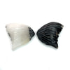 13.31cts Natural White Black Butterfly Quartz Carving - BC5