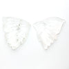 33.07cts Natural White Butterfly Quartz Carving - BC59