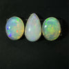 2.15cts Natural Welo White Opal Gemstone 3PCSet - Mix Shape - OPRGT-3