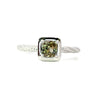 Alexandrite 18K White Gold Ring - Round Cut - R24007