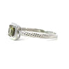 Alexandrite 18K White Gold Ring - Round Cut - R24007