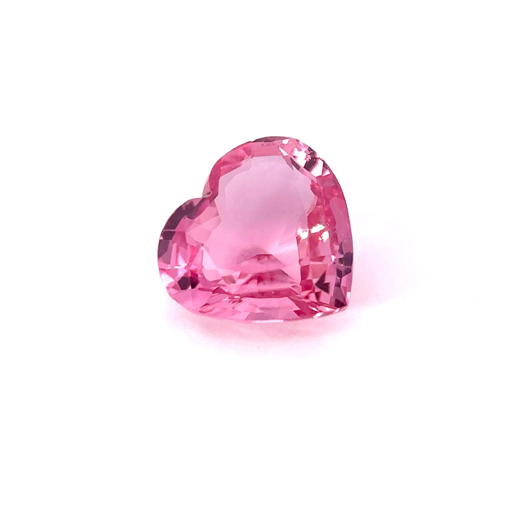 2.04 cts GIA Natural Unheated Pink Sapphire Gemstone - Heart Shape - 23781RGT