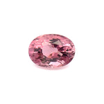 2.83 cts Natural Gemstone Peachy Pink Tourmaline - Oval Shape - VR-4