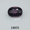 3.85cts Natural Purple Spinel Gemstone - Oval Shape -22267RGT