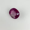 2.78cts Natural Heated Red Ruby - Oval Shape - 21691RGT