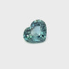 1.06 cts Natural Unheated Teal Sapphire Gemstone - Heart Shape - 23557RGT12