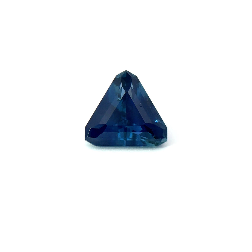 2.90cts Natural Heated Blue Sapphire - Trillion Shape - 23187RGN