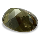 16.17cts Natural Khaki Green Diaspore Color Change Gemstone - Oval Shape - 795RGT