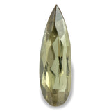 4.73cts Natural Khaki Green Diaspore Color Change Gemstone - Pear Shape - 799RGT