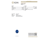 GIA Gemologist Institute of America Gemstone Report without ORIGIN